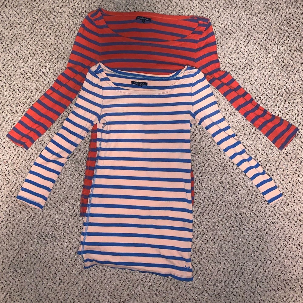 Striped sweater tops 2 for 1